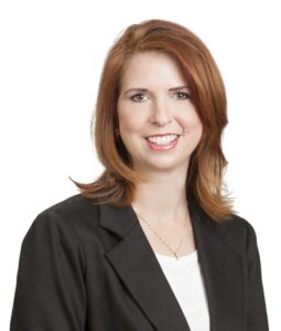 Professional portrait of Gina Kufrovich for Corridor Title.