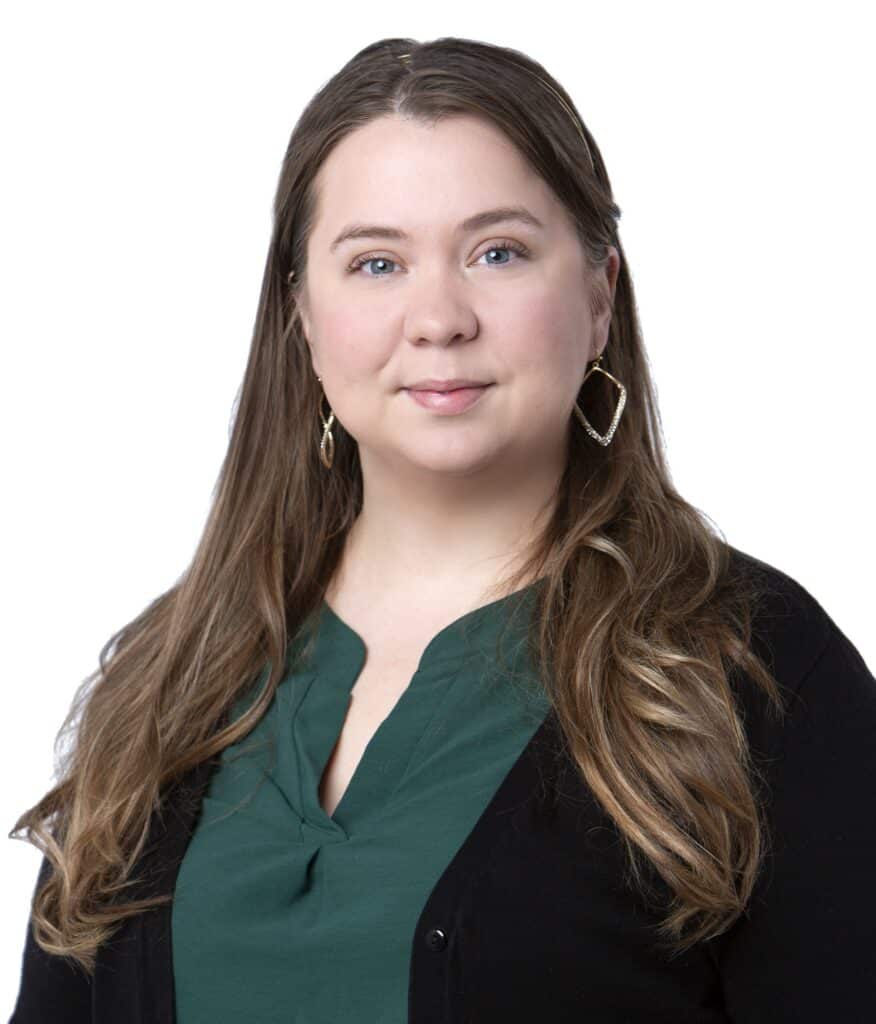 Professional portrait of Kensley Maurer for Corridor Title.